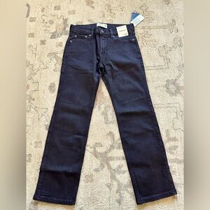 NWT Abercrombie kids boys black jeans size 9/10